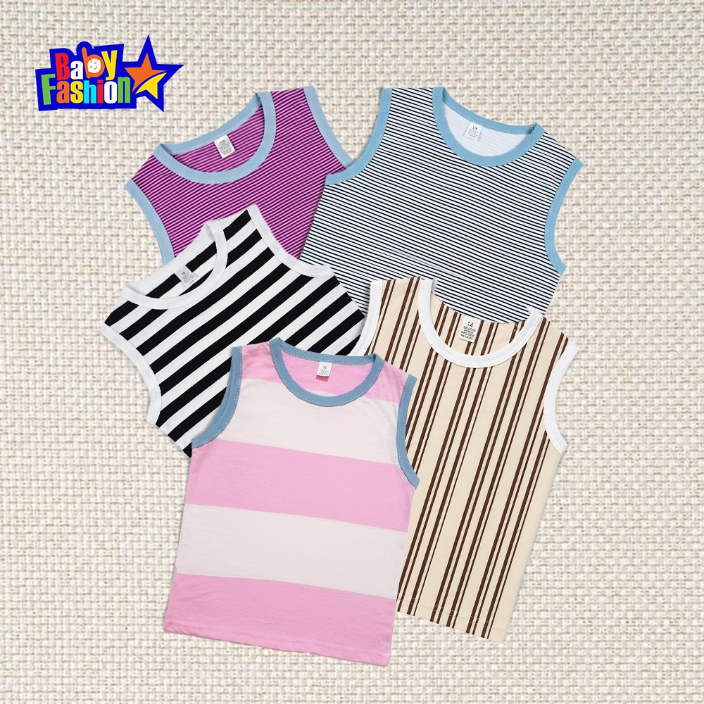 BABY BOYS COTTON tank top T SHIRT 5 pas combo